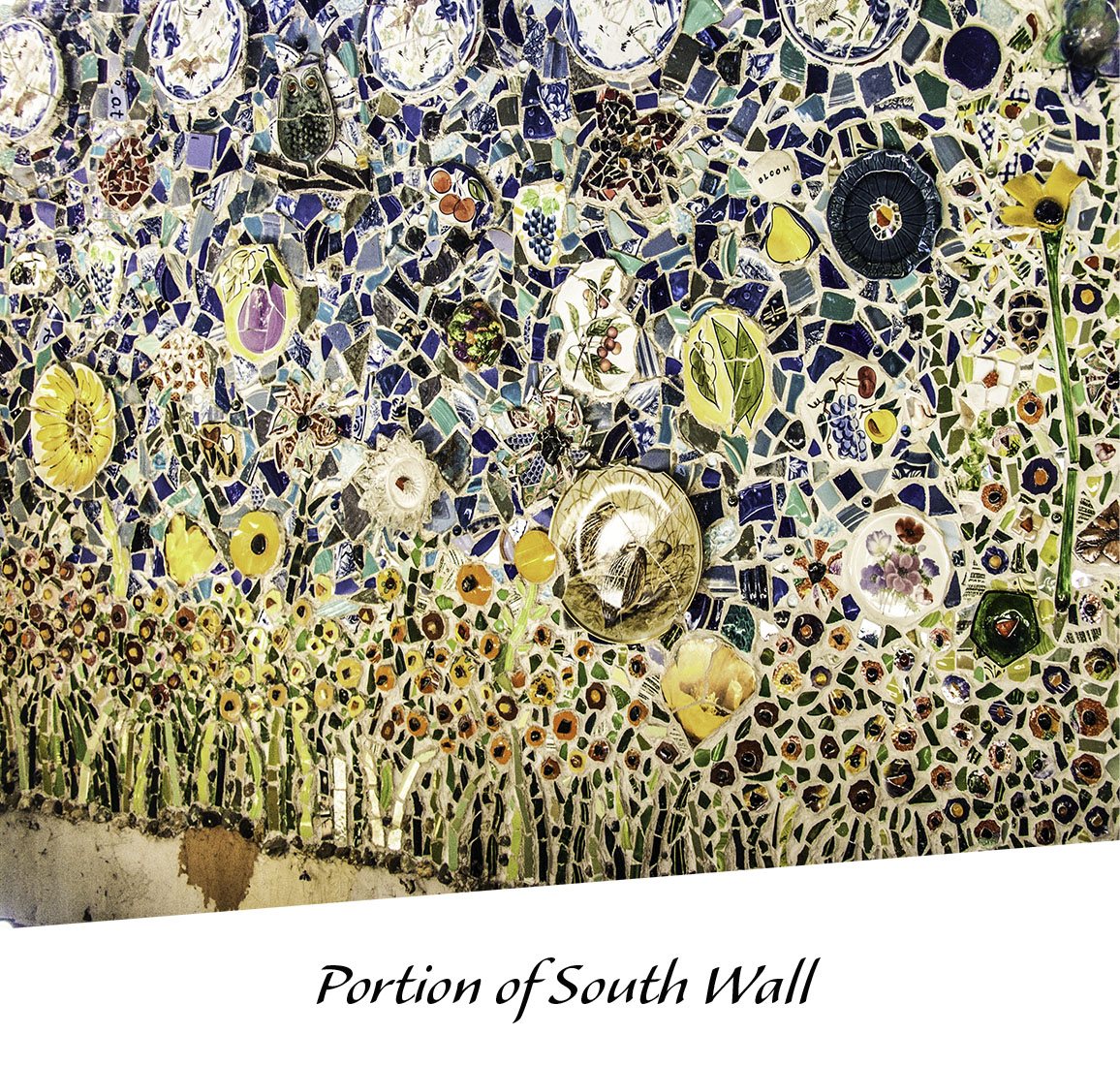 Portion of Mosaic South Wall